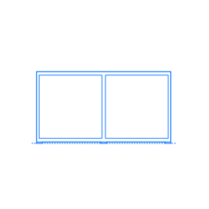 Furniture Tv Stand Ikea Besta Tv Unit 2 Bay Tall Laser Cut Svg File, Free Vectors File